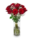 Bouquet of red roses